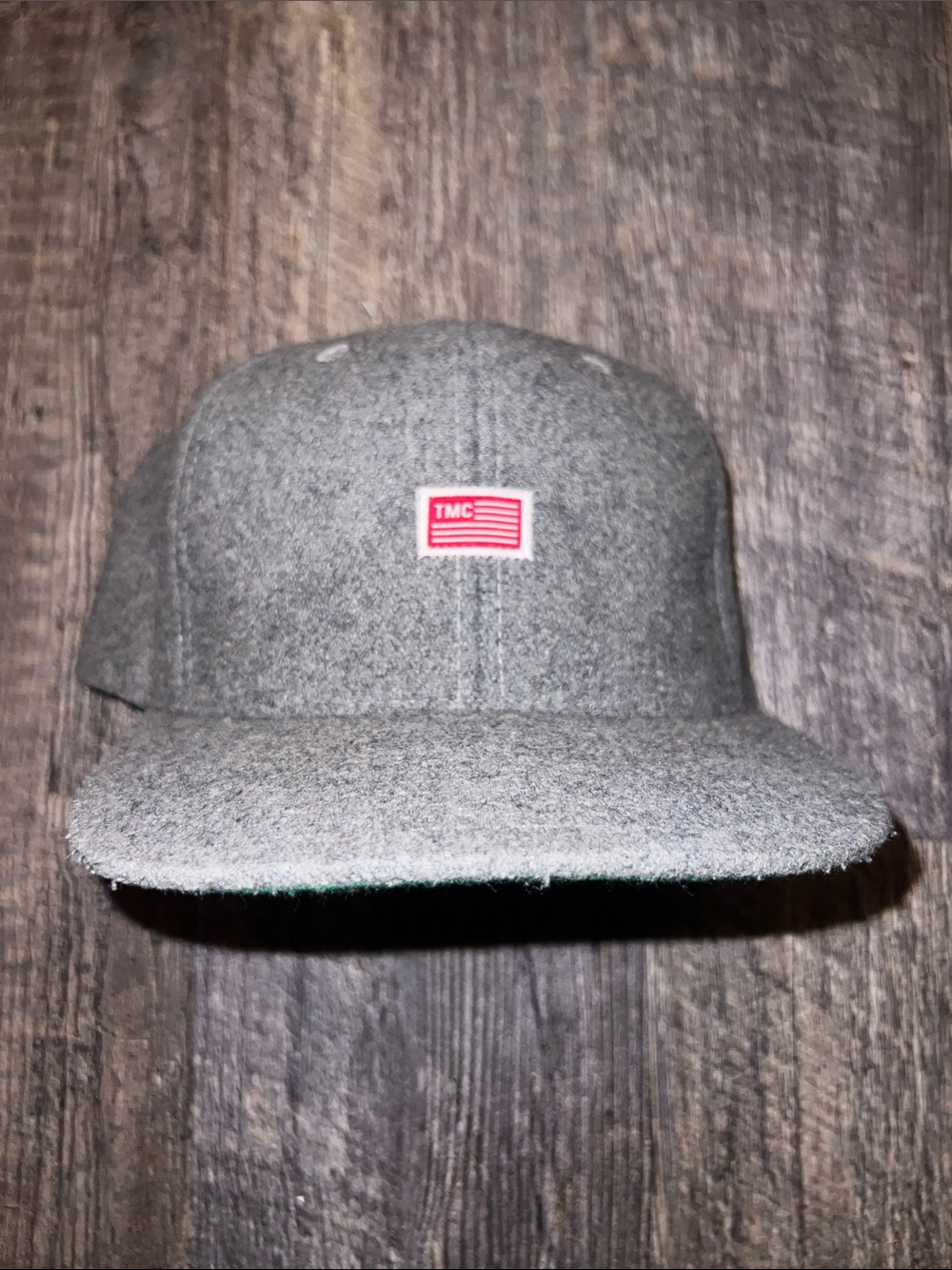 The Marathon Continues wool snapback